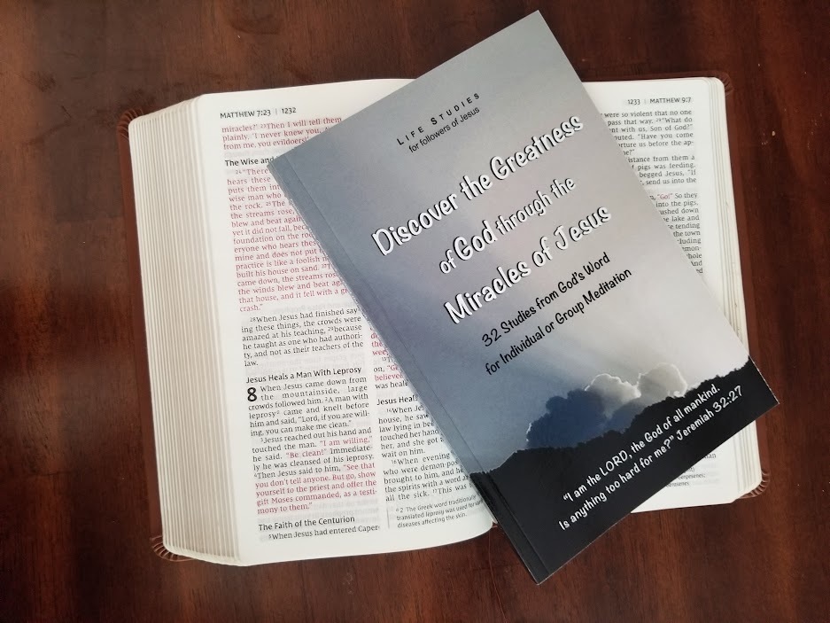 Check out the book on the Miracles of Jesus!